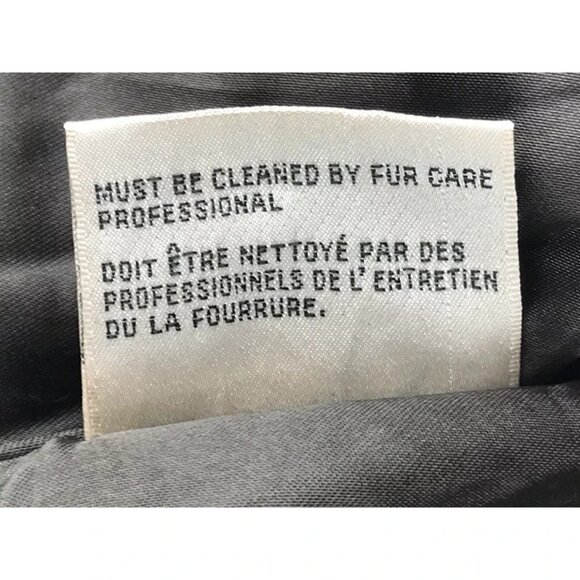 Andrew Marc Addition Sleeveless Vest Jacket Womens Black Opossum‎ Fur Size Small - Picture 11 of 11